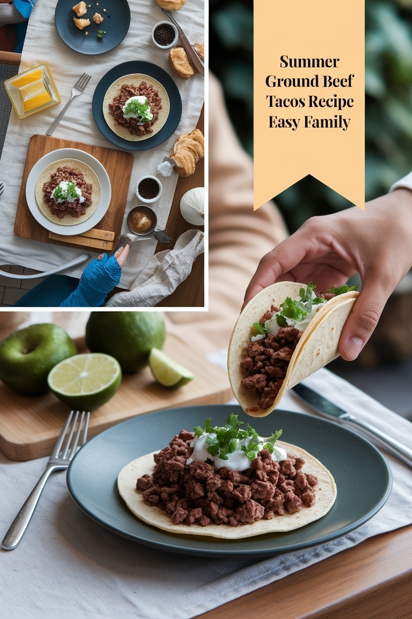 ground beef tacos recipe easy family