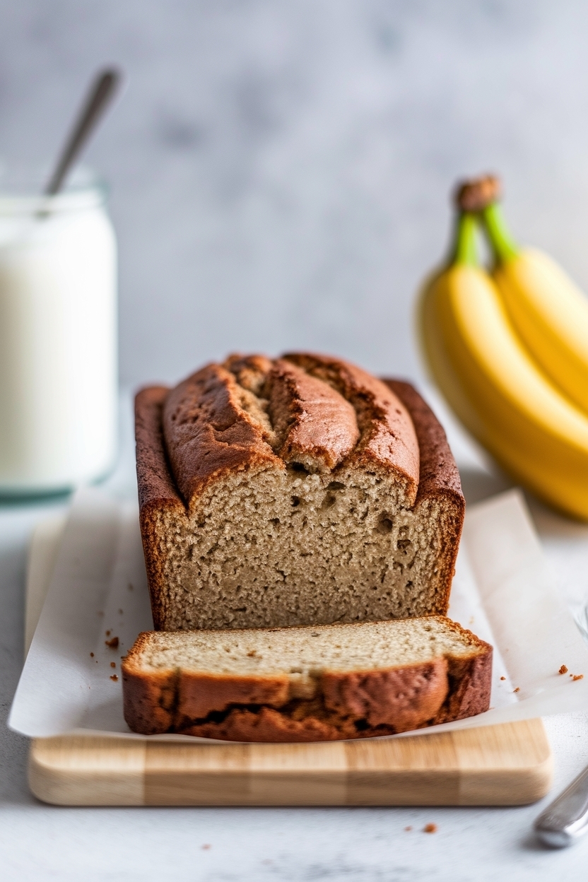 healthy banana bread recipe with greek yogurt