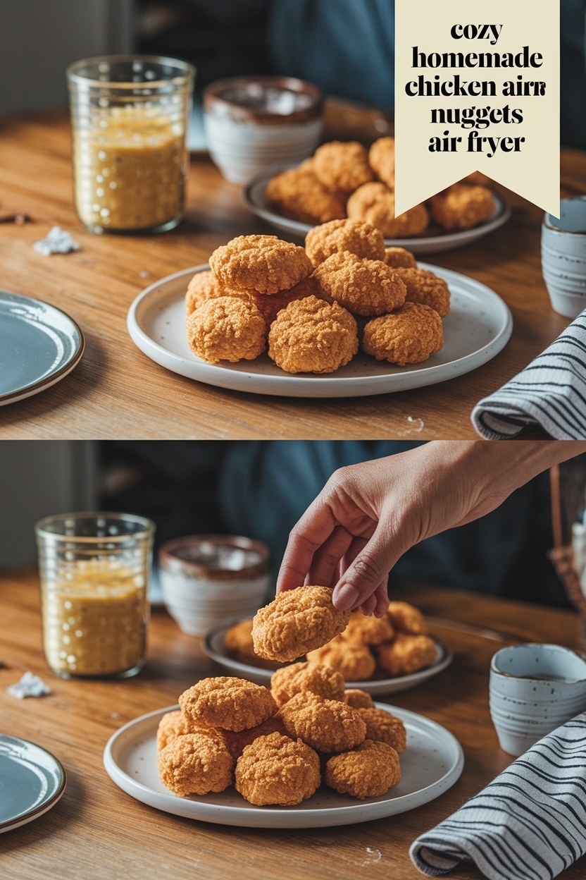 homemade chicken nuggets air fryer