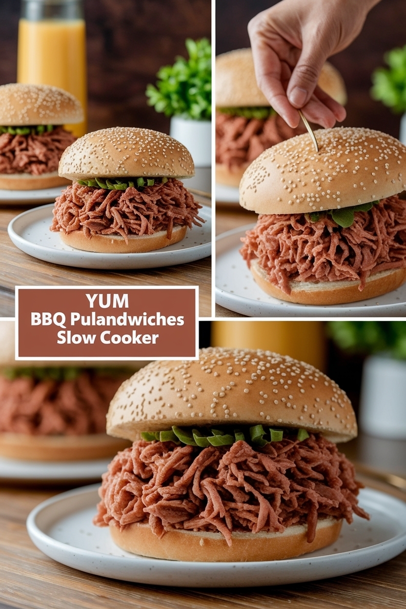 bbq pulled pork sandwiches slow cooker