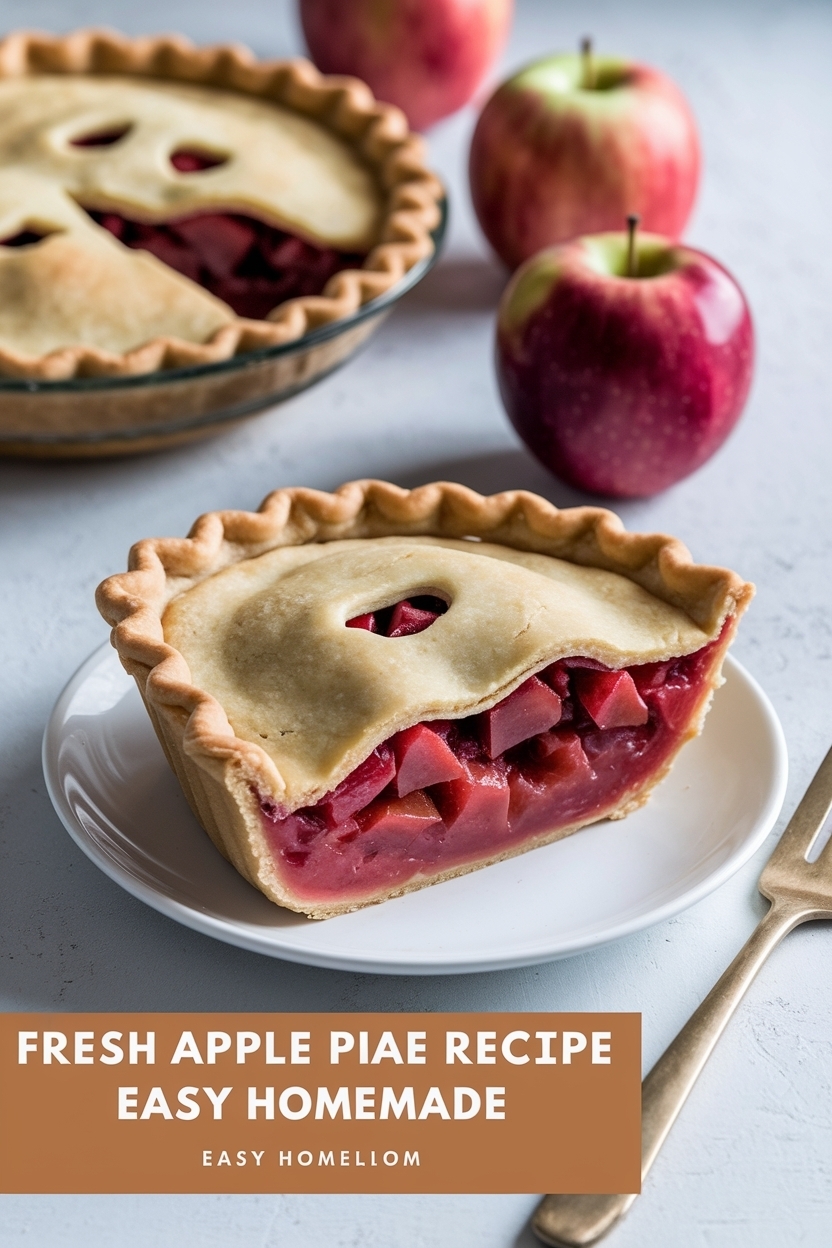 apple pie recipe easy homemade