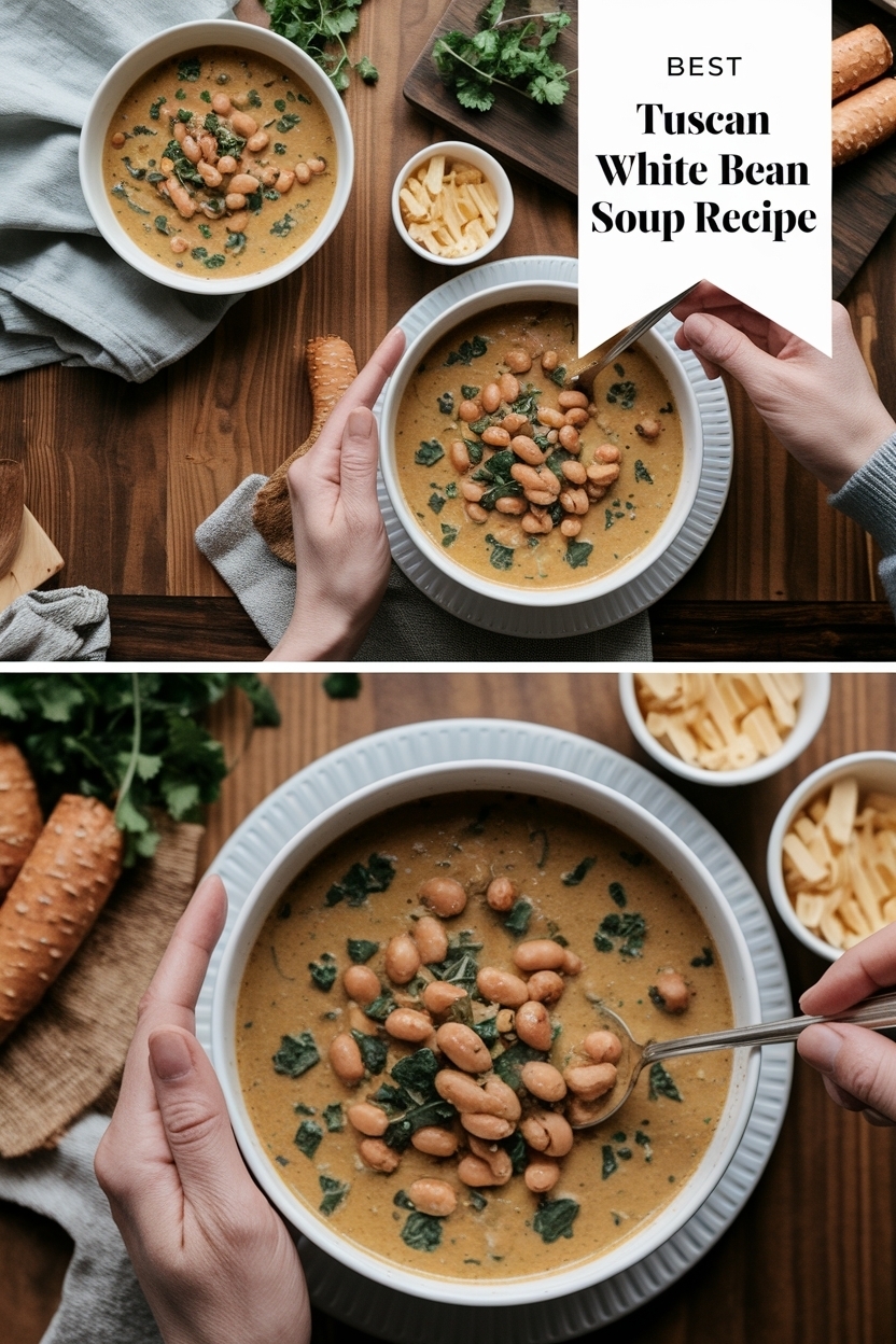tuscan white bean soup recipe