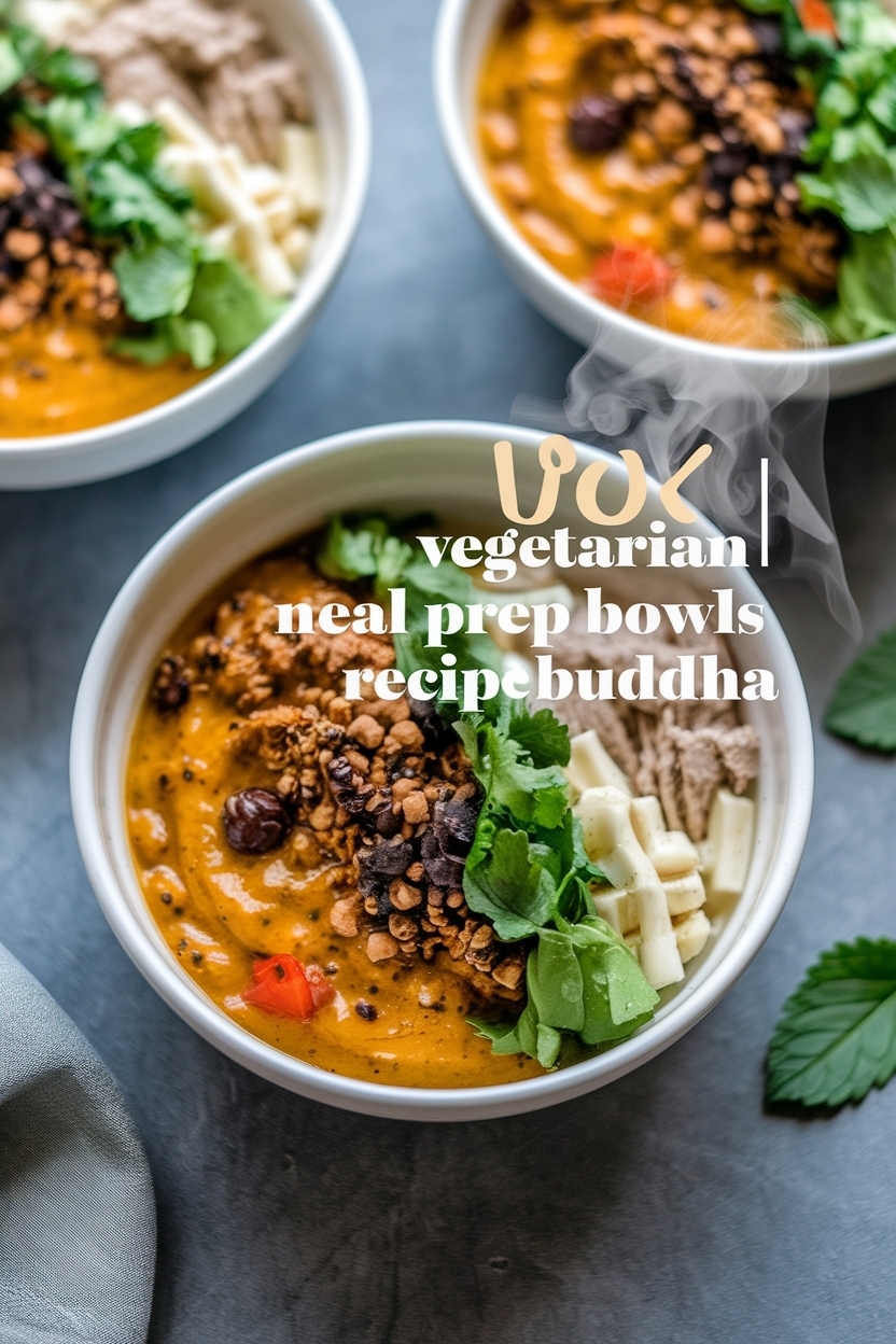 vegetarian meal prep bowls recipe buddha