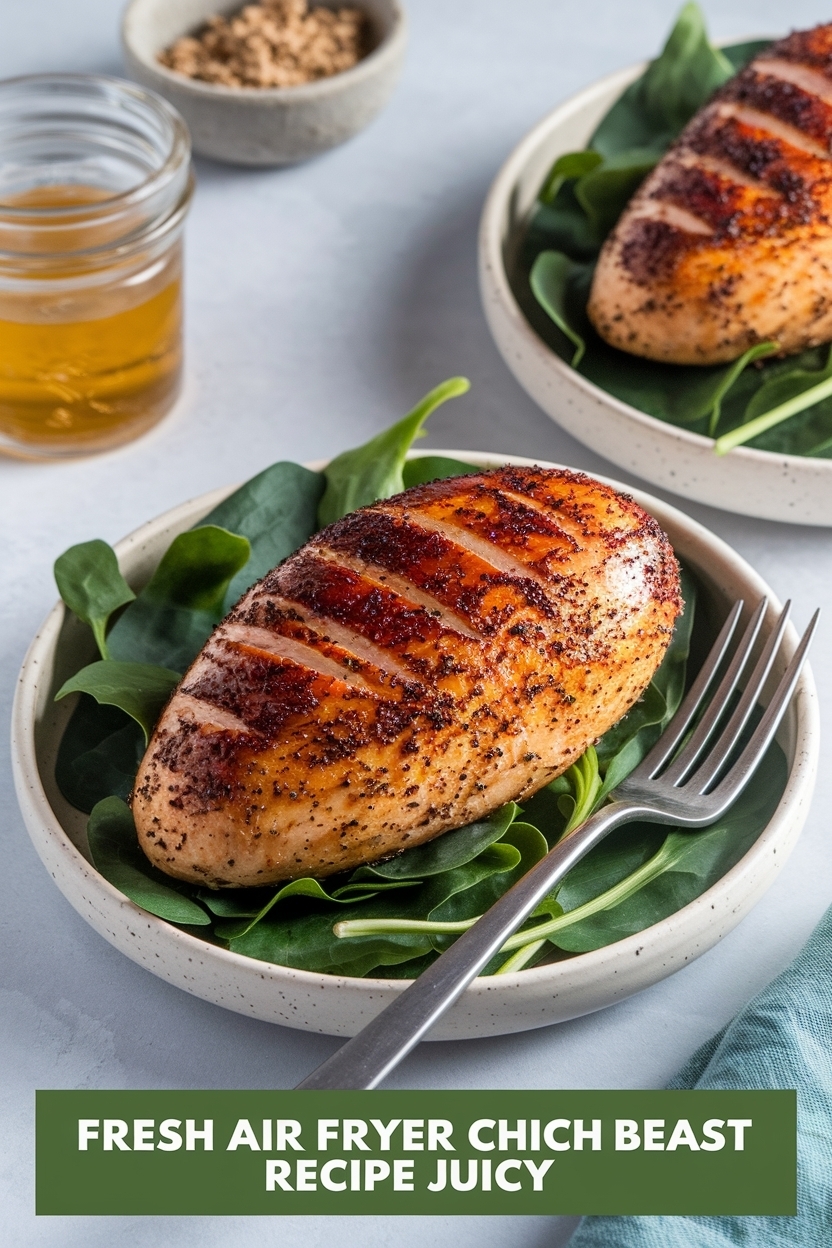 air fryer chicken breast recipe juicy
