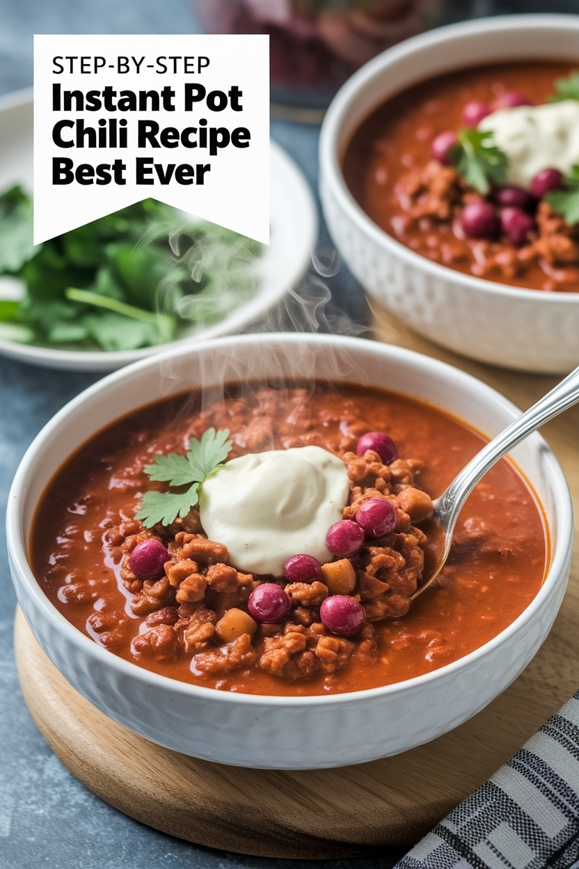 instant pot chili recipe best ever