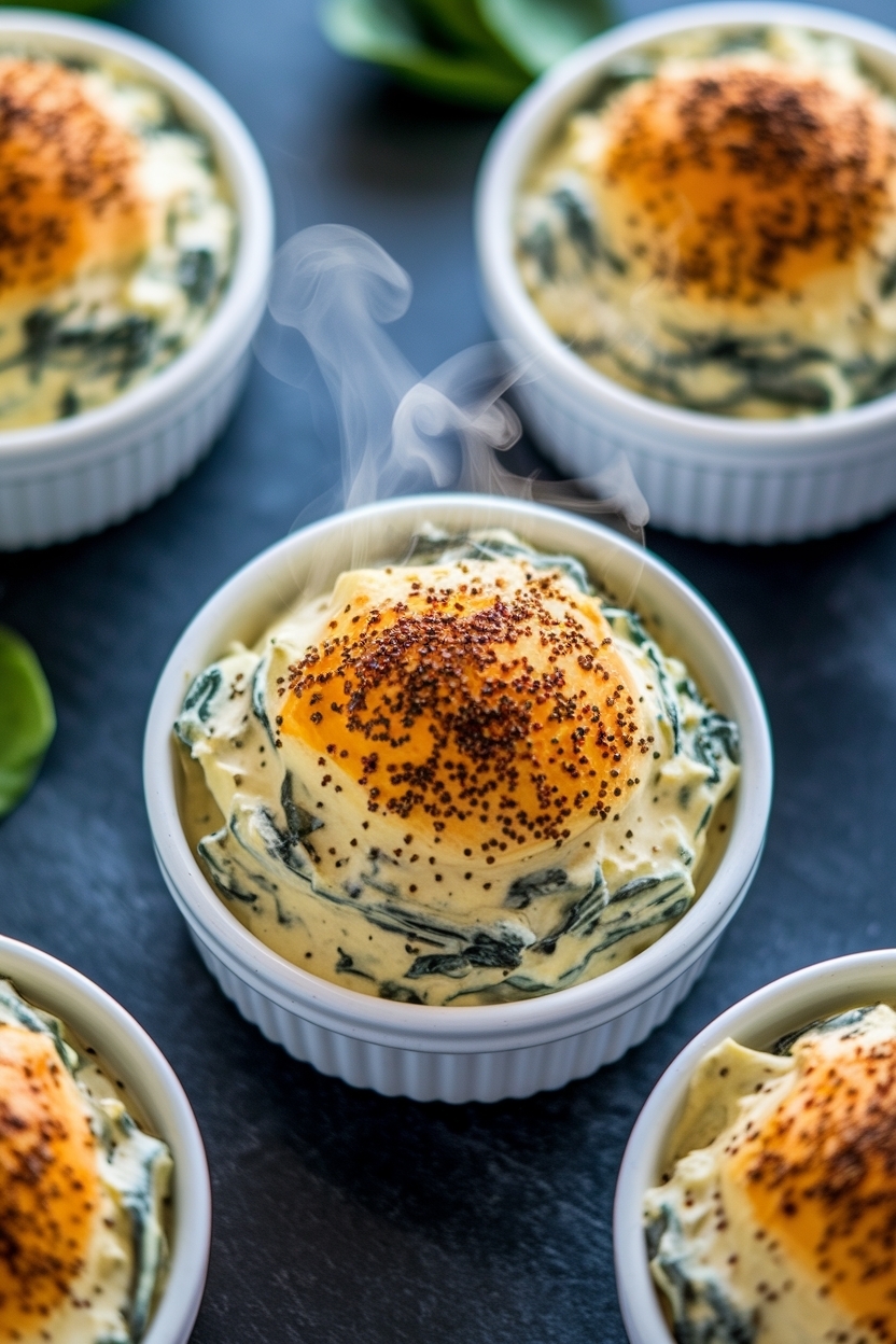 hot spinach artichoke dip baked no mayo