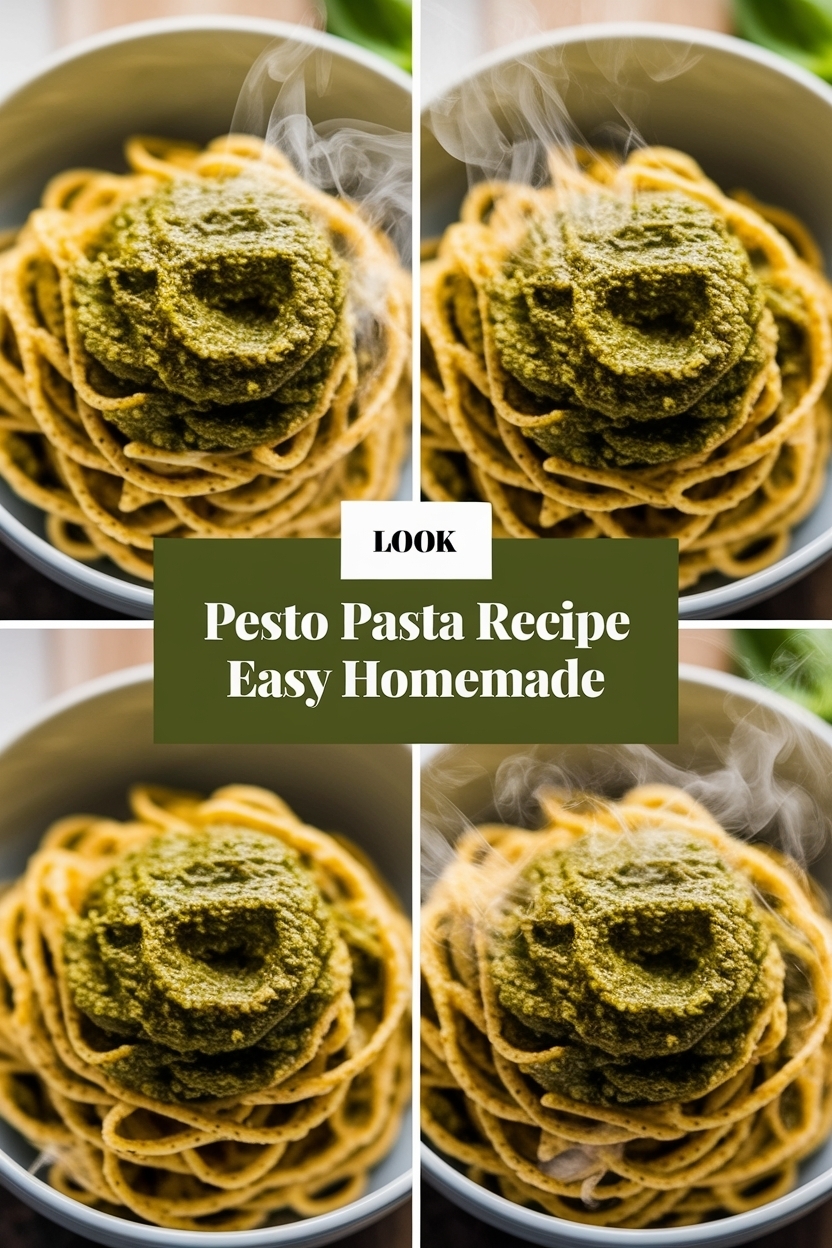pesto pasta recipe easy homemade