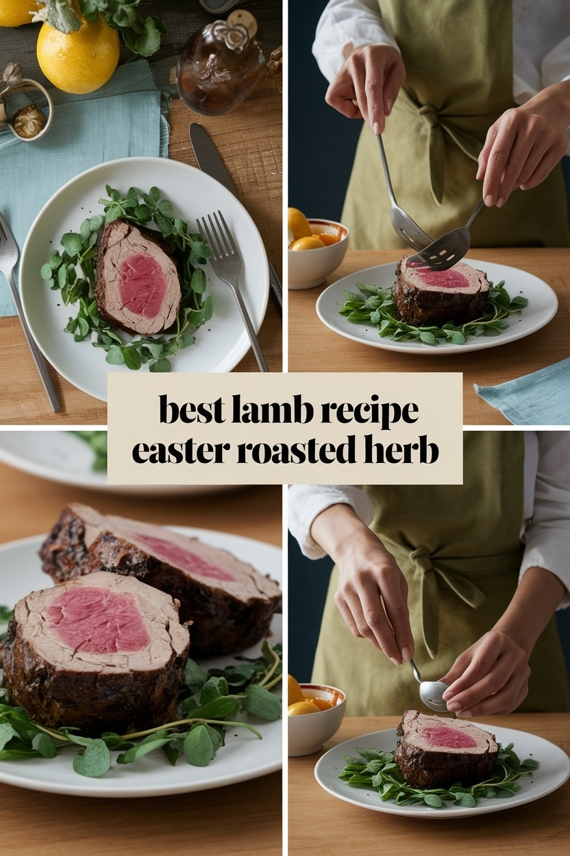 lamb recipe easter roasted herb