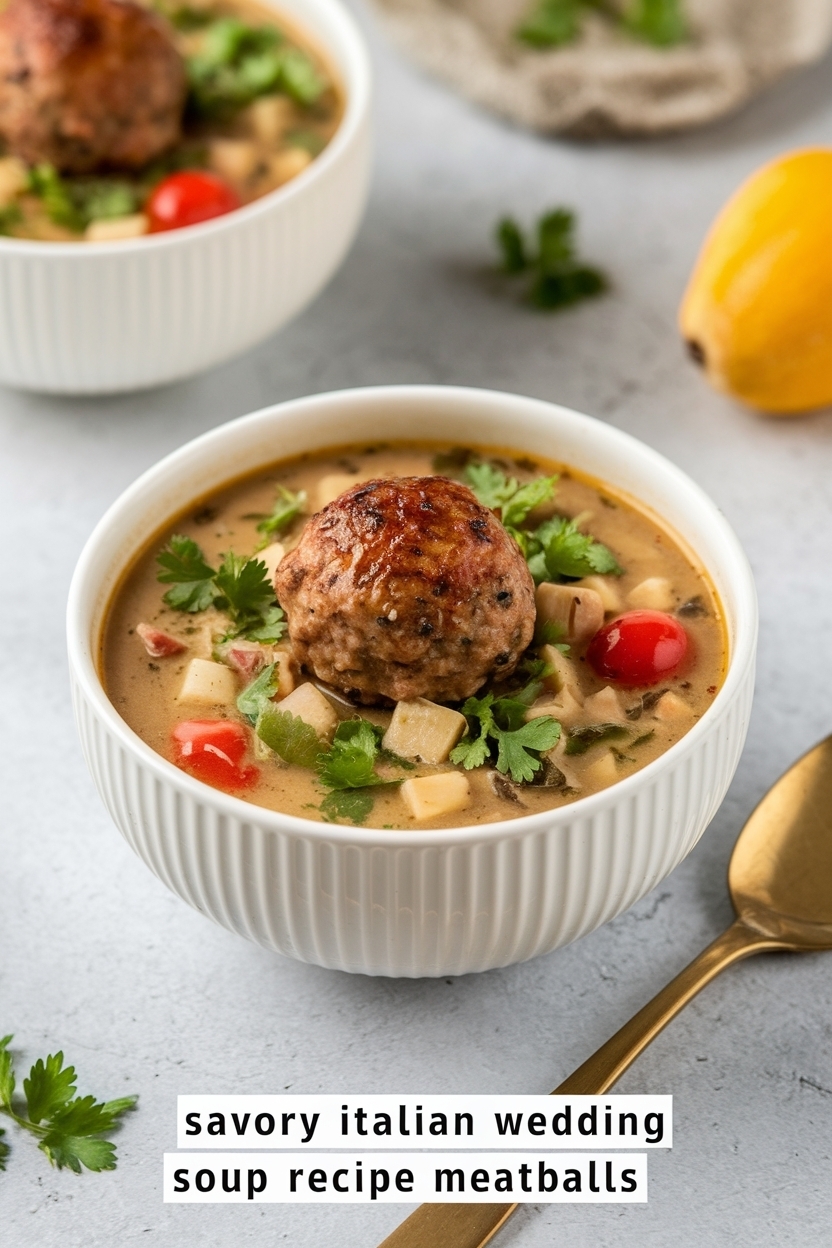 italian wedding soup recipe meatballs