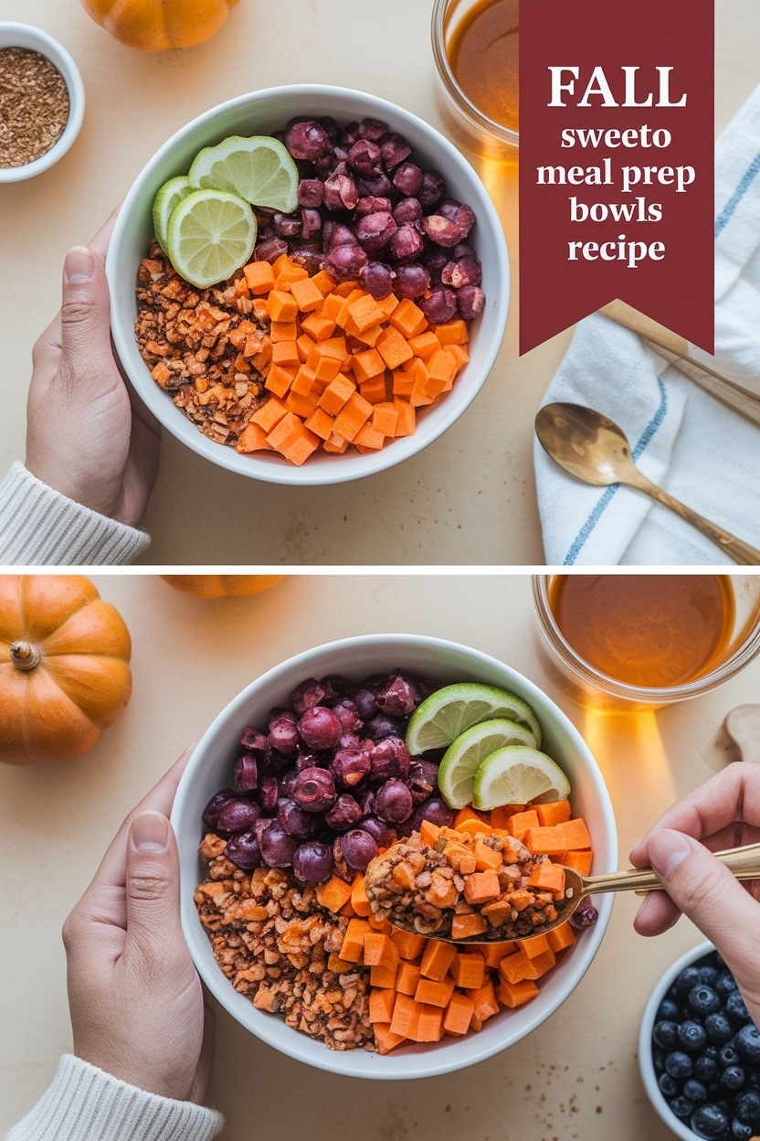 sweet potato meal prep bowls recipe