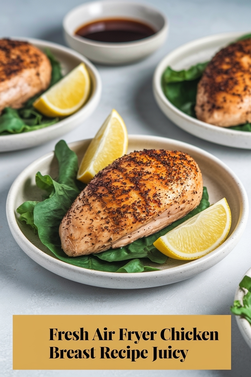 air fryer chicken breast recipe juicy
