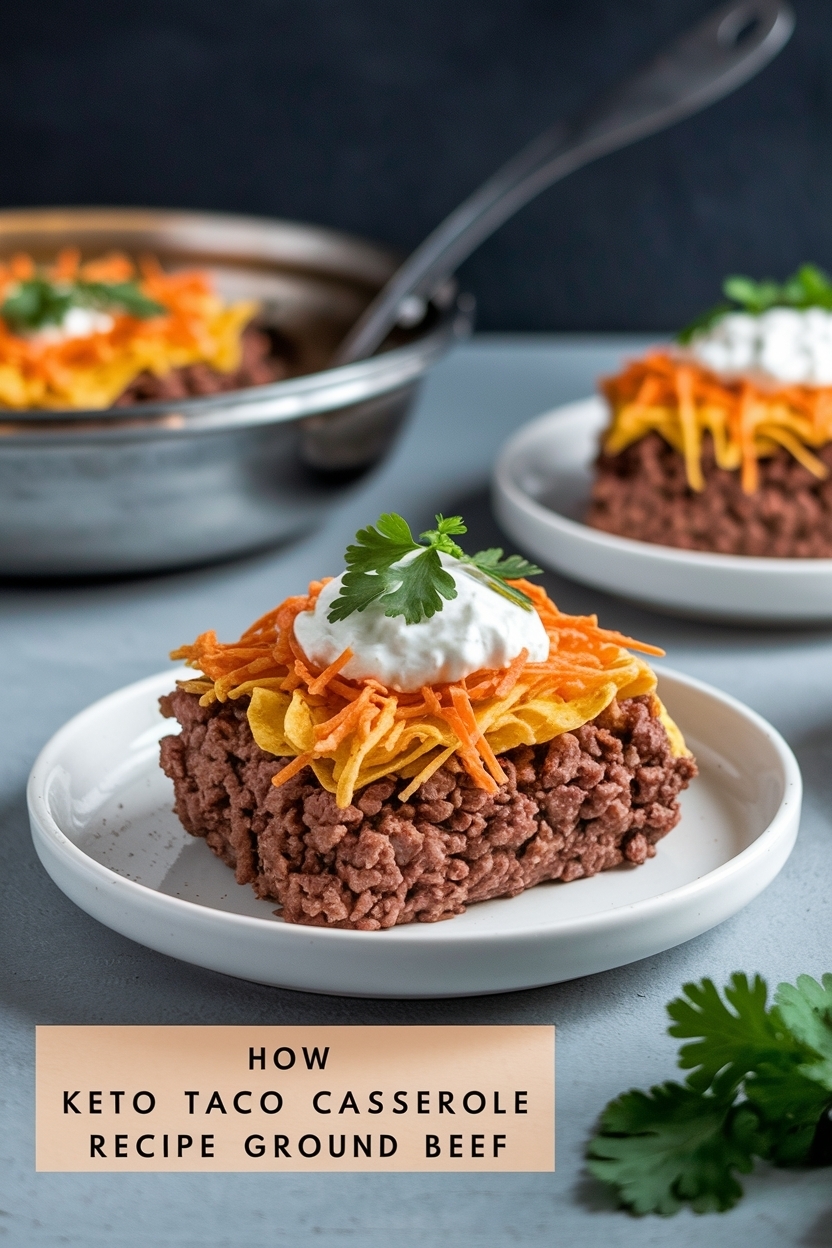 keto taco casserole recipe ground beef