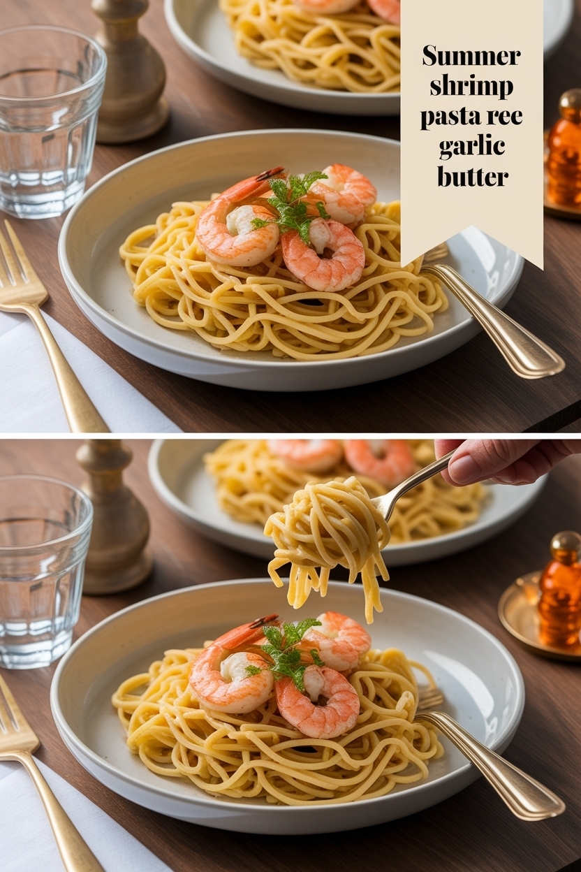 shrimp scampi pasta recipe garlic butter