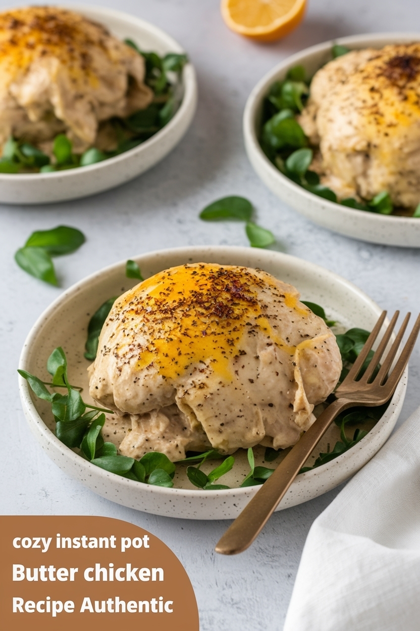 instant pot butter chicken recipe authentic