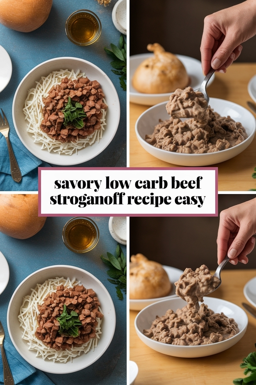 low carb beef stroganoff recipe easy