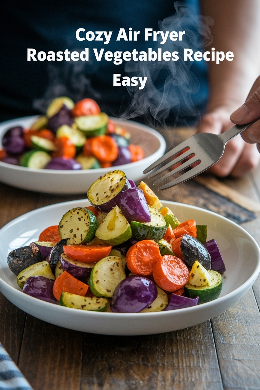 air fryer roasted vegetables recipe easy