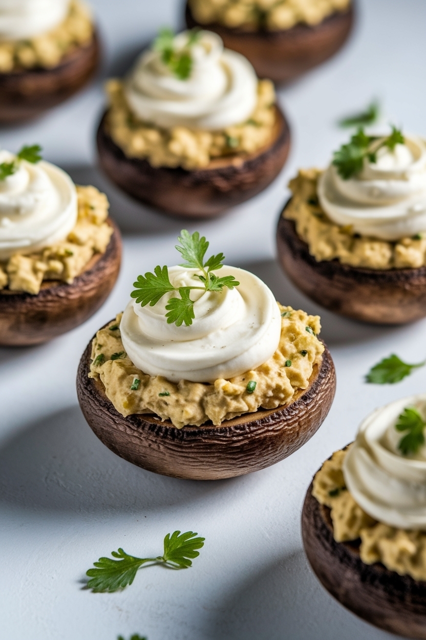 stuffed mushrooms recipe cream cheese garlic