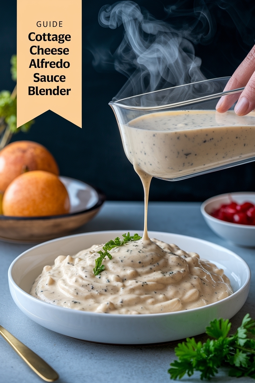 cottage cheese alfredo sauce blender
