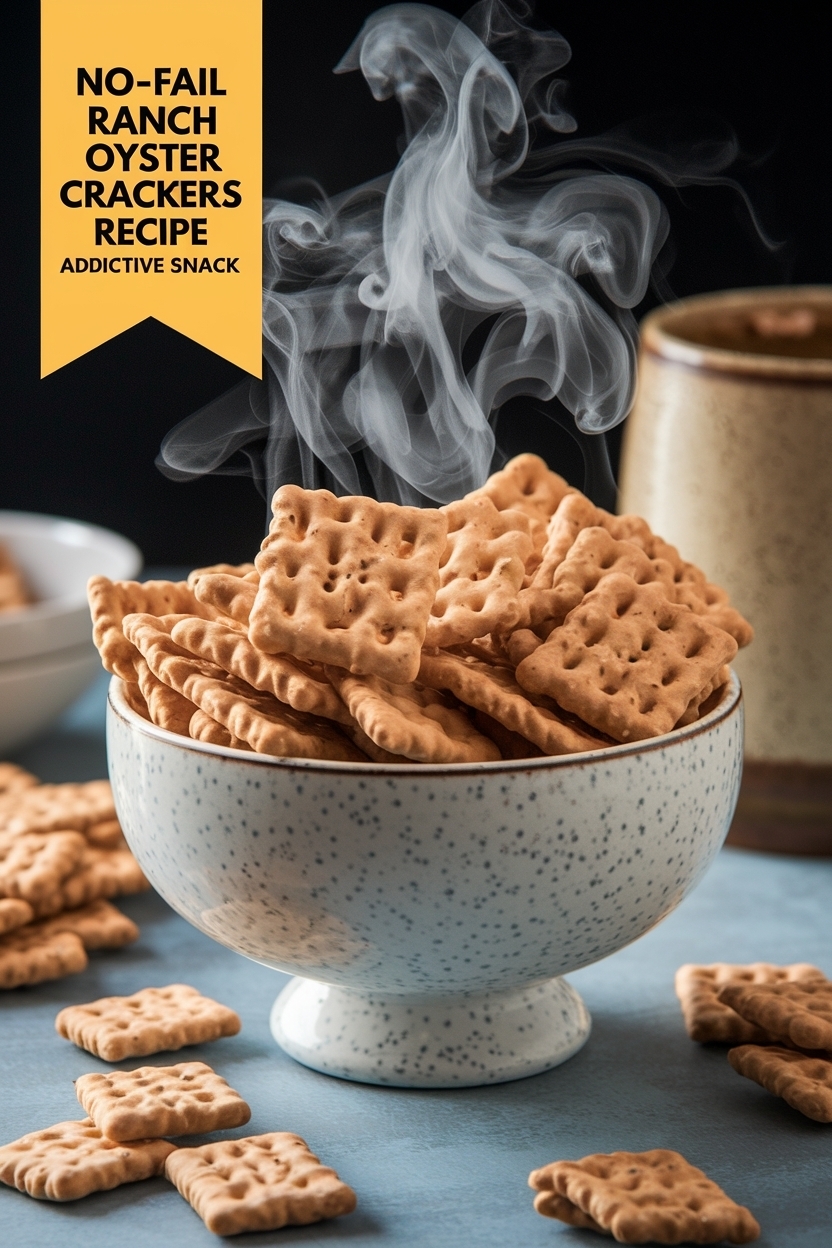 ranch oyster crackers recipe addictive snack