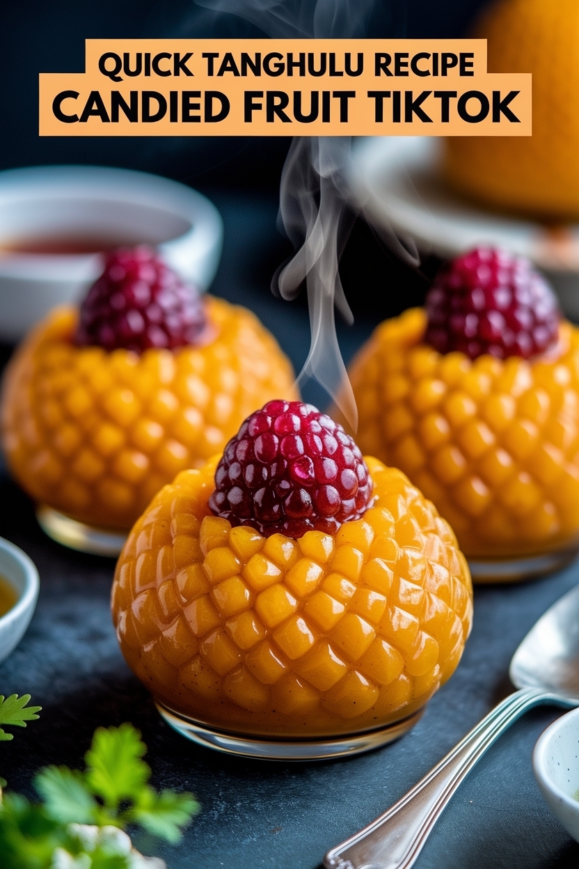 tanghulu recipe candied fruit tiktok