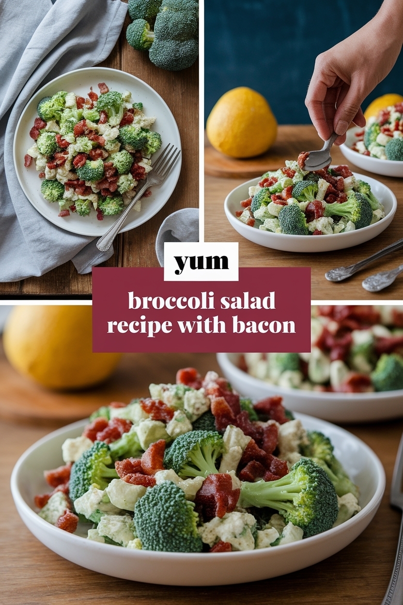broccoli salad recipe with bacon