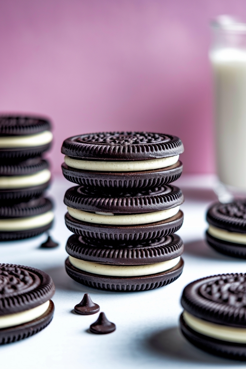 oreo stuffed chocolate chip cookies