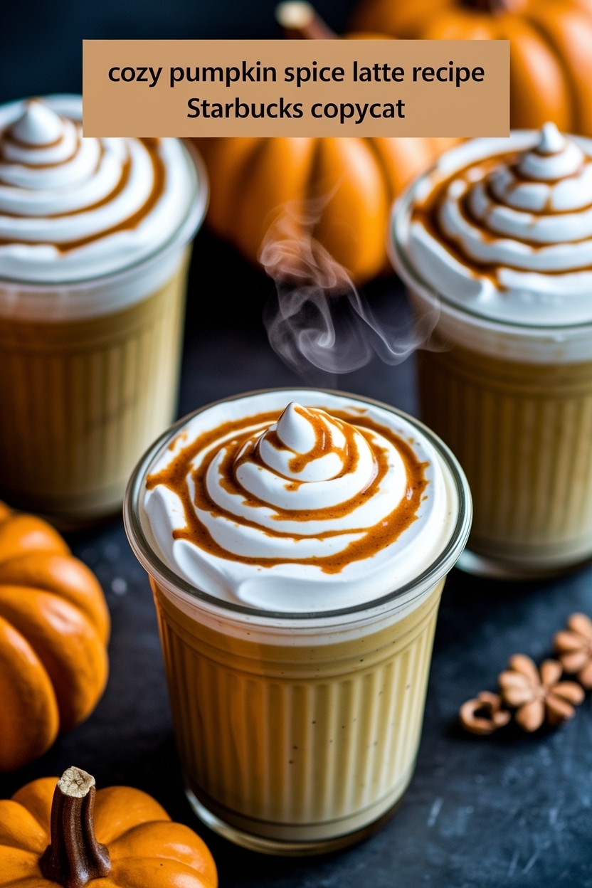 pumpkin spice latte recipe starbucks copycat