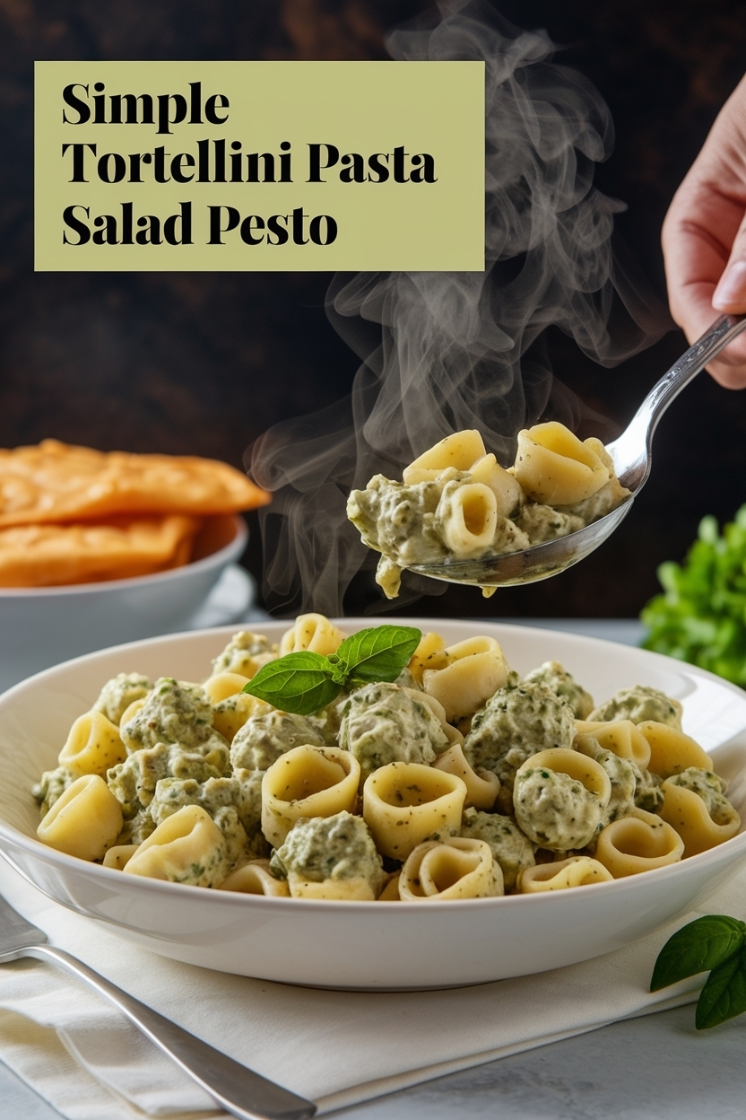 tortellini pasta salad pesto