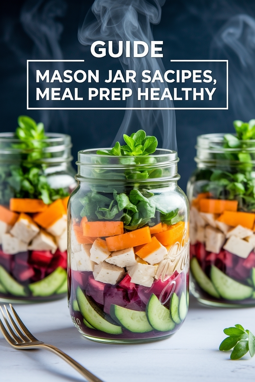 mason jar salad recipes meal prep healthy