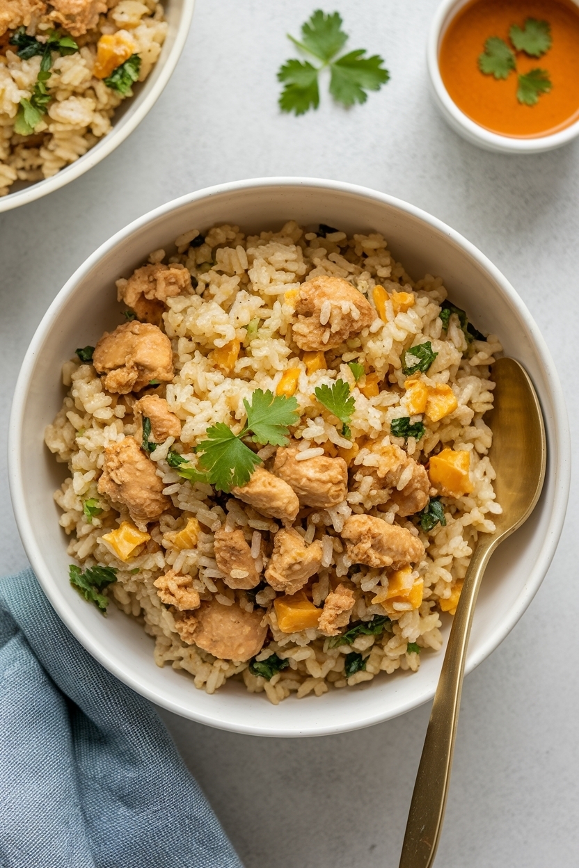 chicken fried rice recipe easy takeout