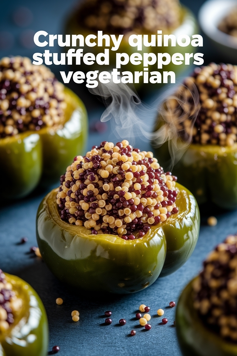 quinoa stuffed peppers vegetarian