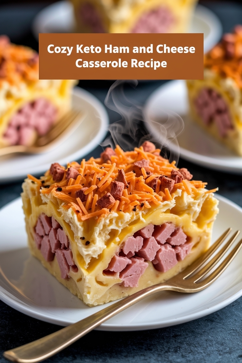 keto ham and cheese casserole recipe