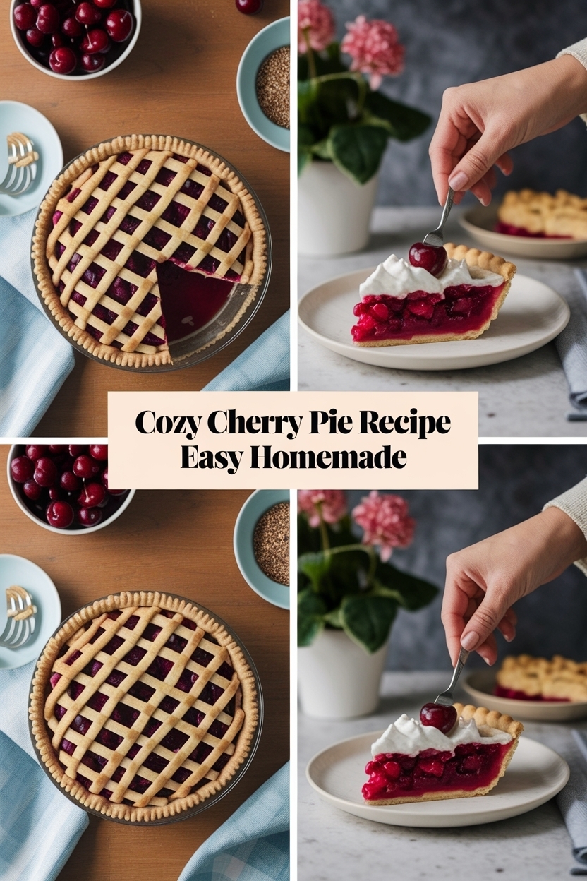 cherry pie recipe easy homemade