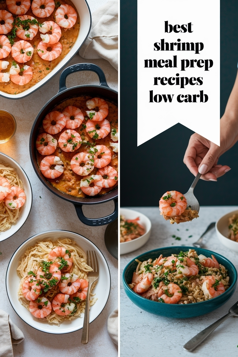 shrimp meal prep recipes low carb