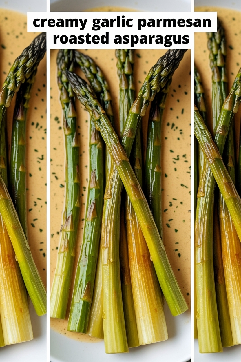 garlic parmesan roasted asparagus