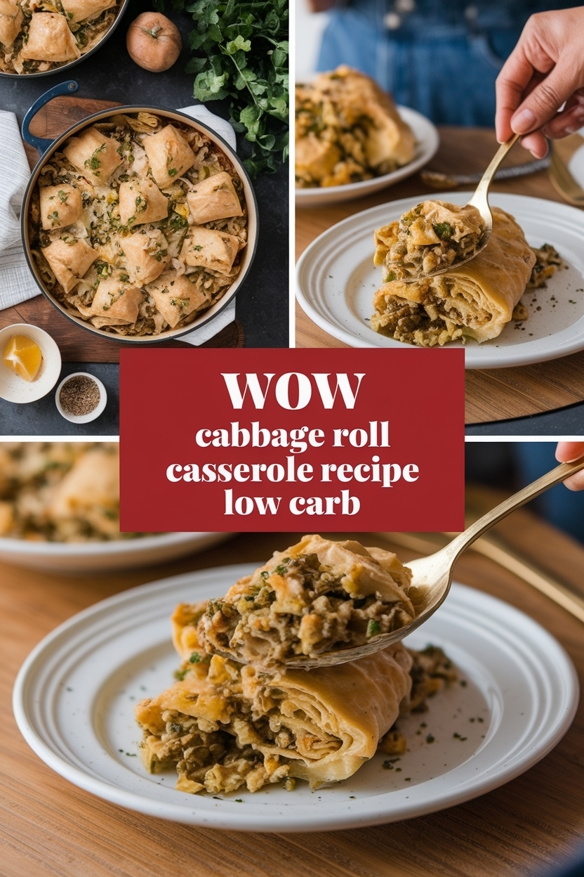 cabbage roll casserole recipe low carb