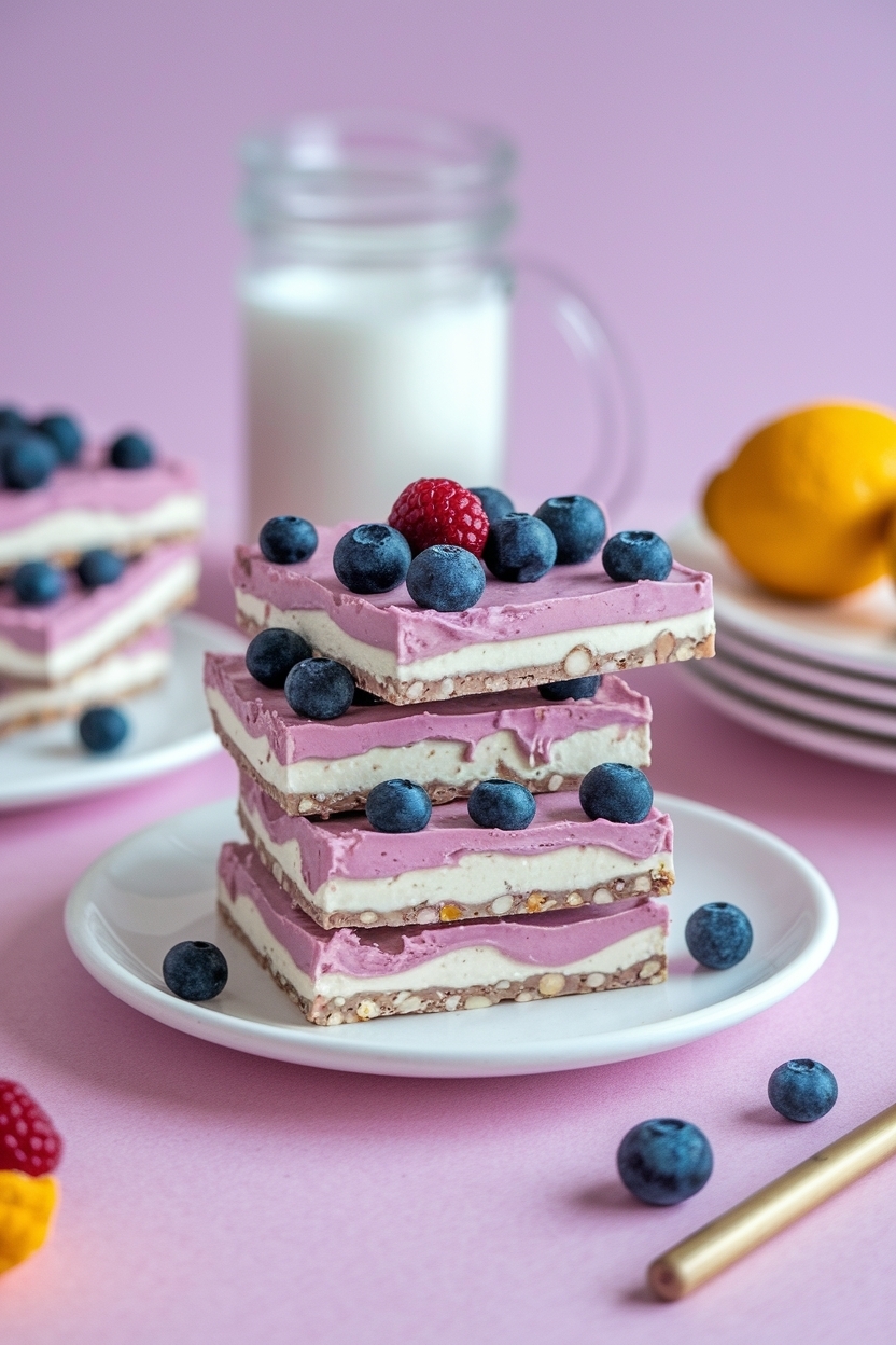 frozen yogurt bark recipe healthy summer
