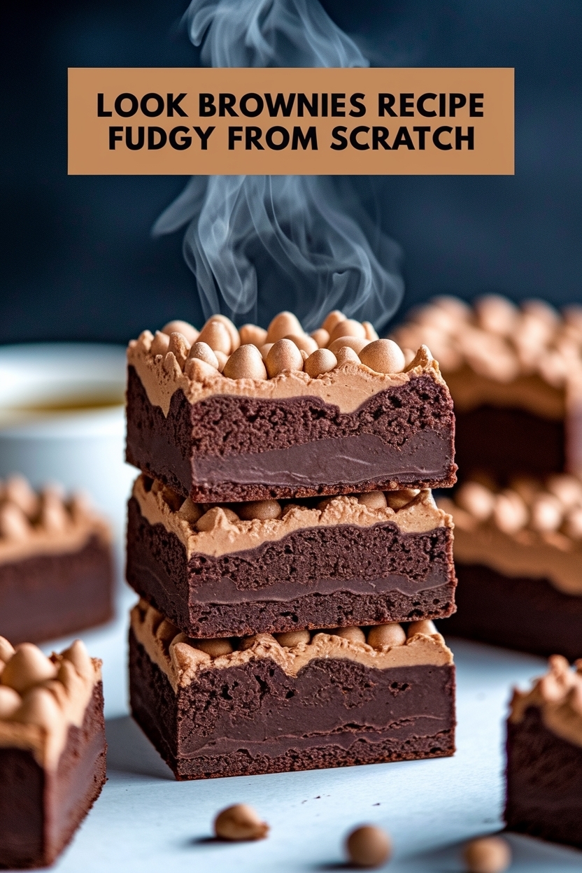 brownies recipe fudgy from scratch
