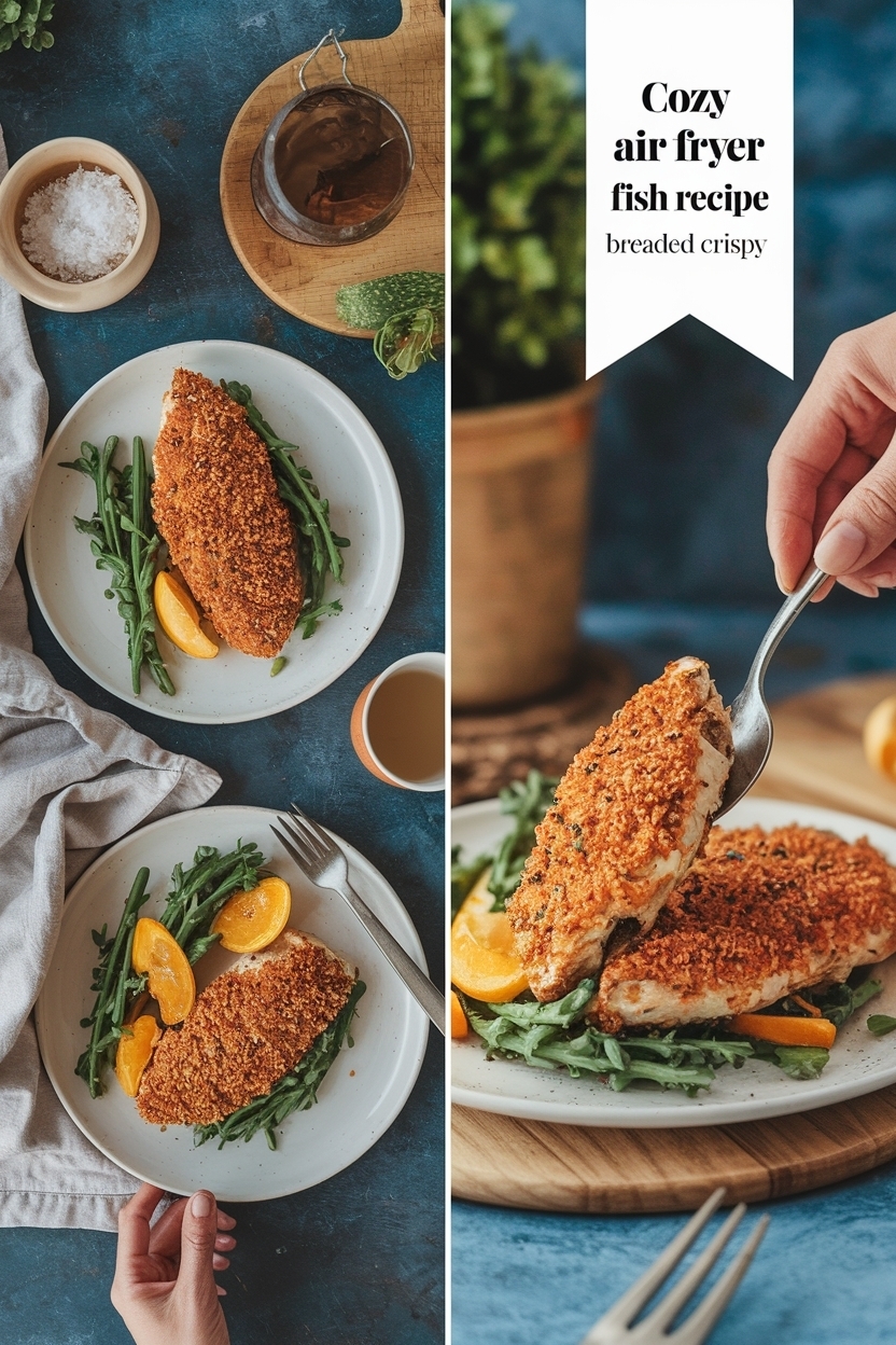 air fryer fish recipe breaded crispy