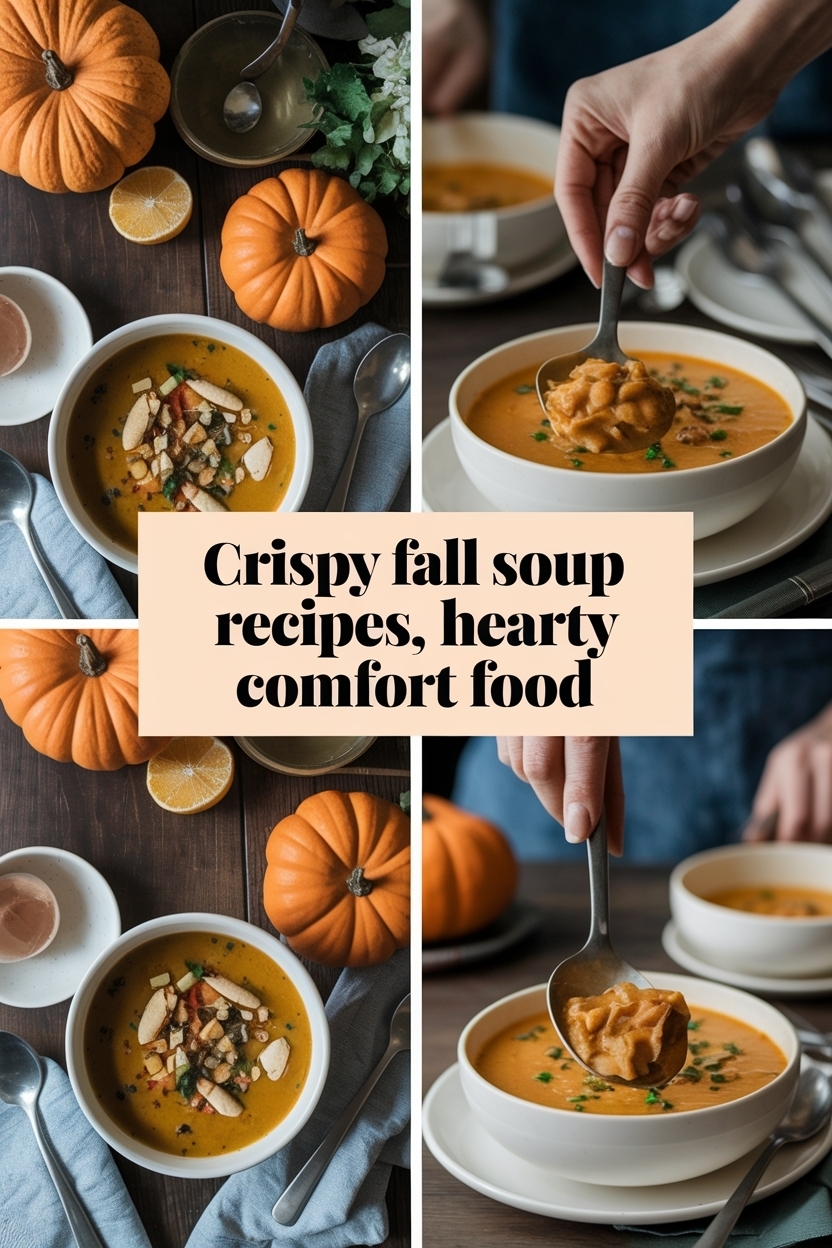 fall soup recipes hearty comfort food