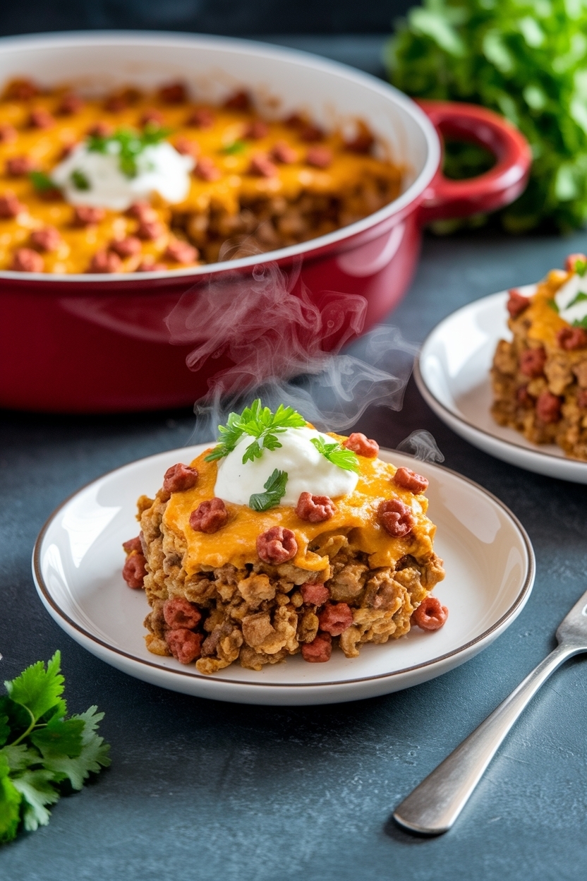 taco casserole recipe with doritos easy