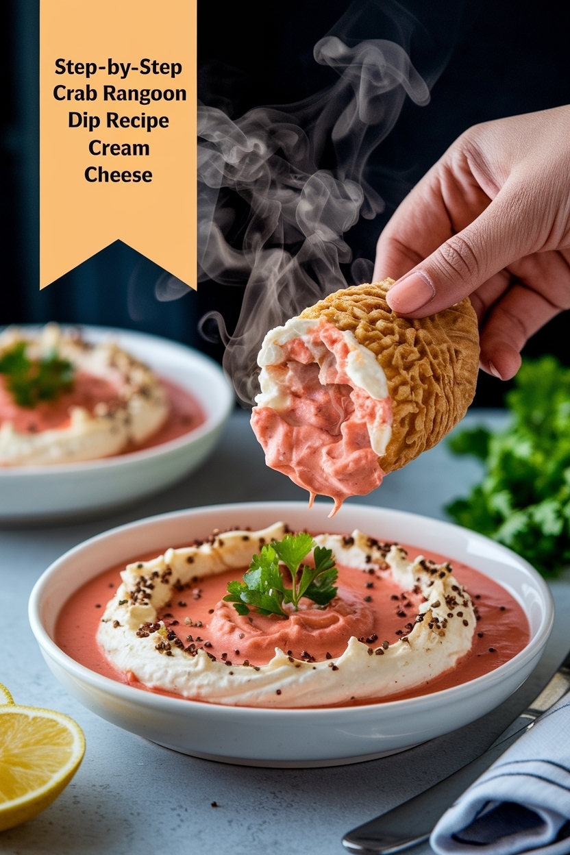 crab rangoon dip recipe cream cheese