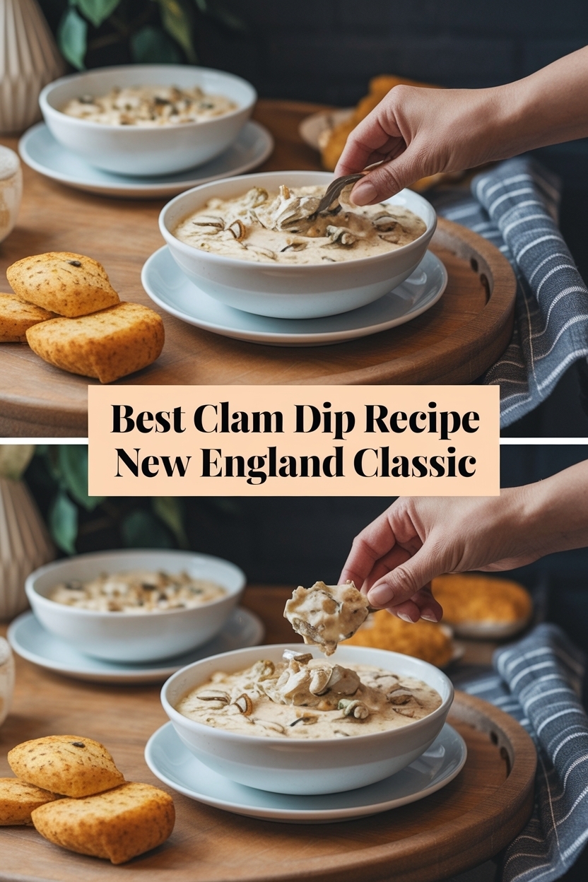 clam dip recipe new england classic
