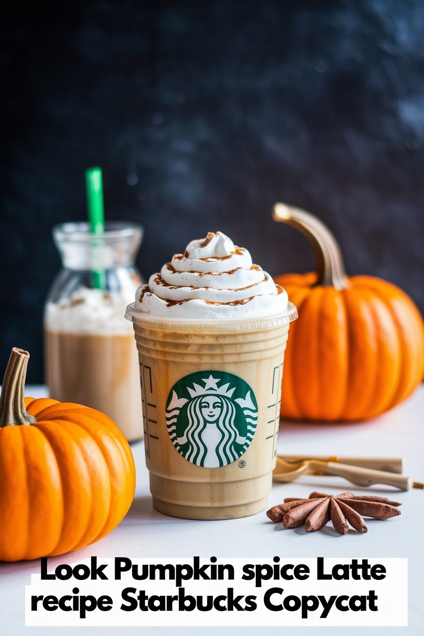 pumpkin spice latte recipe starbucks copycat