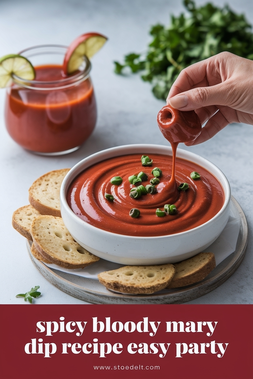 bloody mary dip recipe easy party