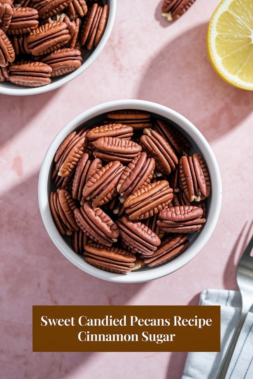 candied pecans recipe cinnamon sugar