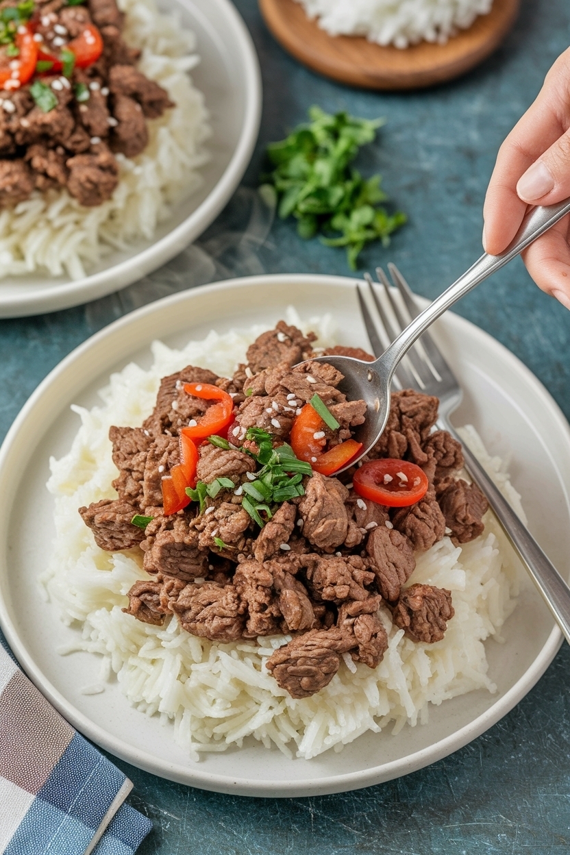instant pot korean beef recipe ground beef