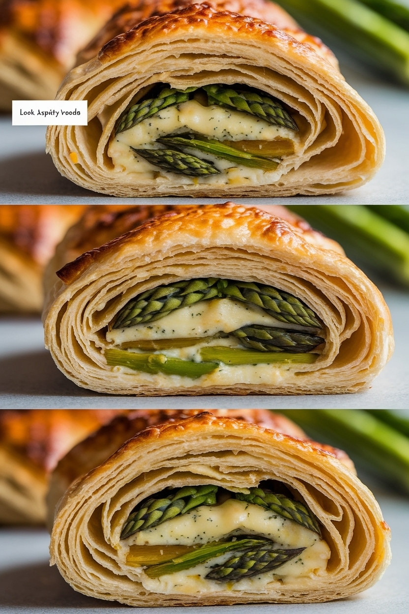 asparagus puff pastry twists parmesan