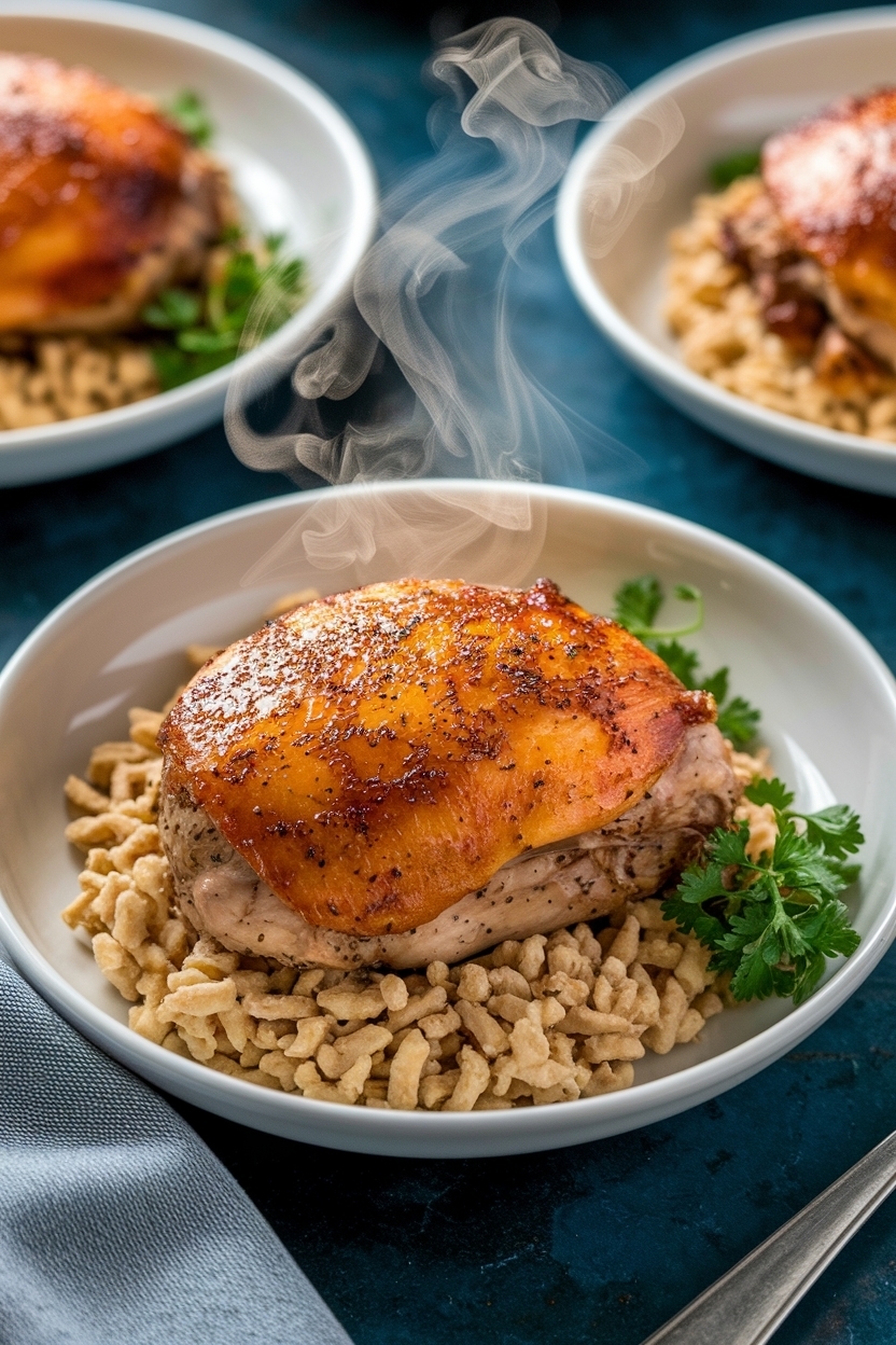 air fryer chicken thighs recipe crispy