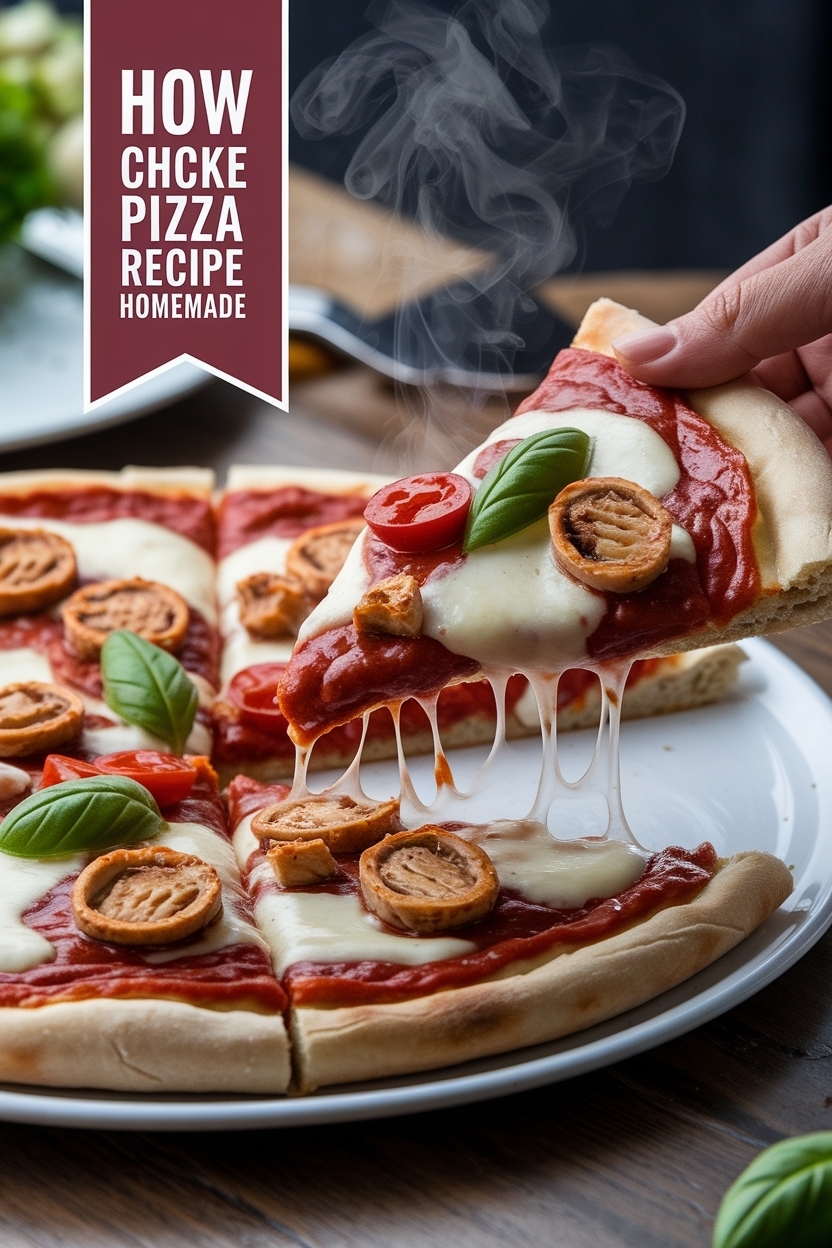 bbq chicken pizza recipe homemade